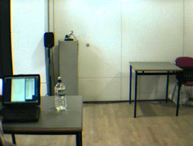 The room where the 64 samples were taken
